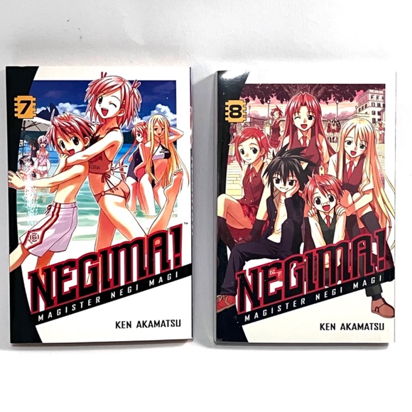 Negima! Magister Negi Magi Manga series by Ken Akamatsu - Volumes 1 through 9 - Picture 5 of 12